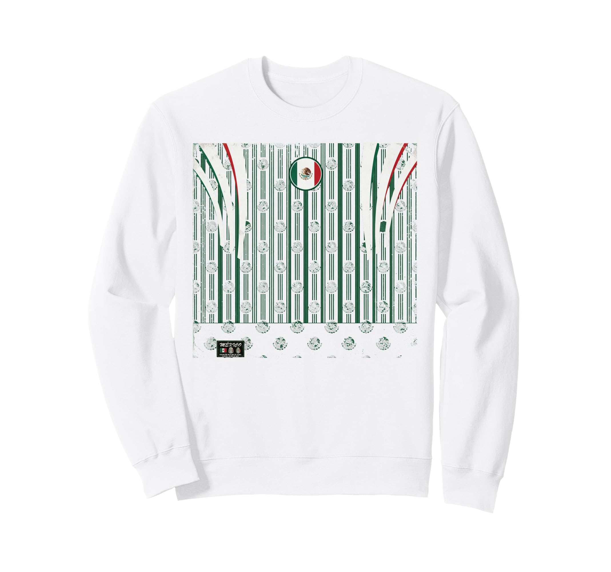 Mexico Flag Mexican Hispanic Pride Sweatshirt - Aesthetic Graphic Men Women - T-Shirt, Sweatshirt, Hoodie