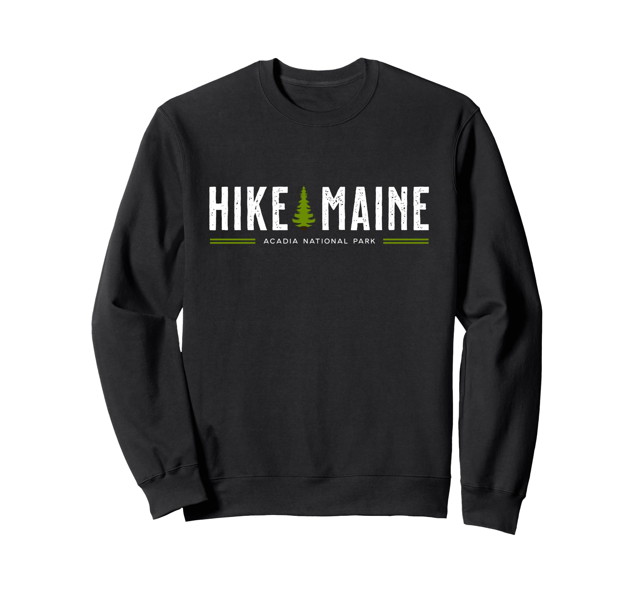 Maine Acadia National Park Hike Sweatshirt - Minimalist Print for Adults - T-Shirt, Sweatshirt, Hoodie