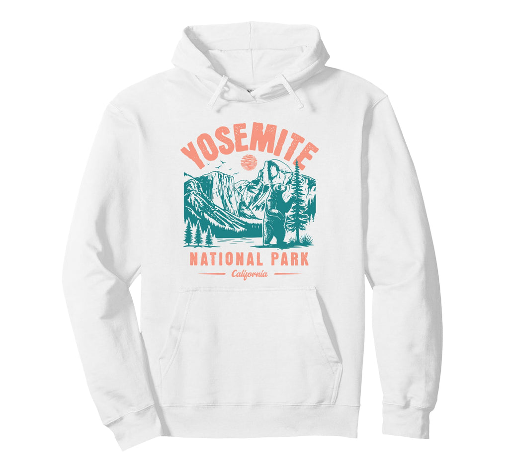 Yosemite National Park Caliornia Usa Hoodie - Minimalist Print Men Women - T-Shirt, Sweatshirt, Hoodie