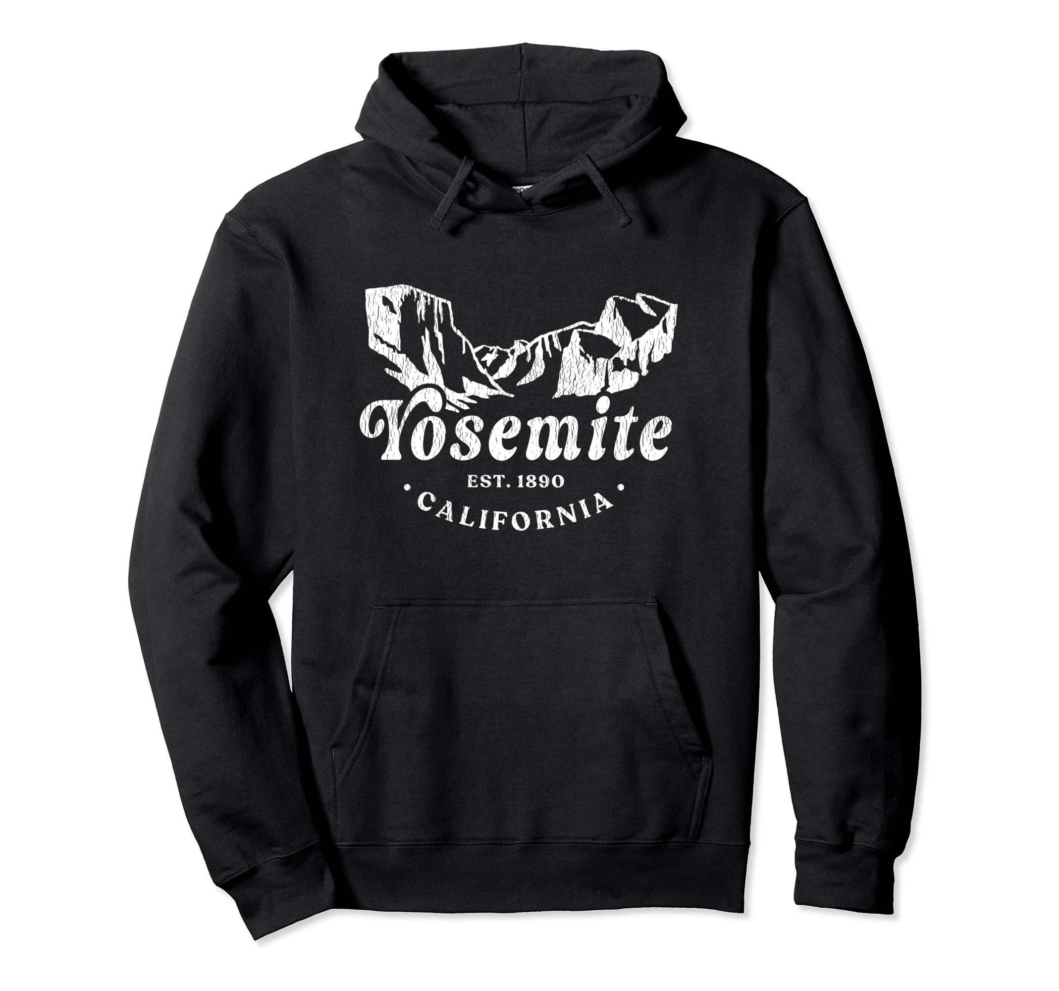 Yosemite California National Park Hoodie - Aesthetic Graphic for Adults - T-Shirt, Sweatshirt, Hoodie