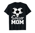 Soccer Mom Heart Funny Heartfelt Love T-Shirt - Custom Art Print Men Women - T-Shirt, Sweatshirt, Hoodie