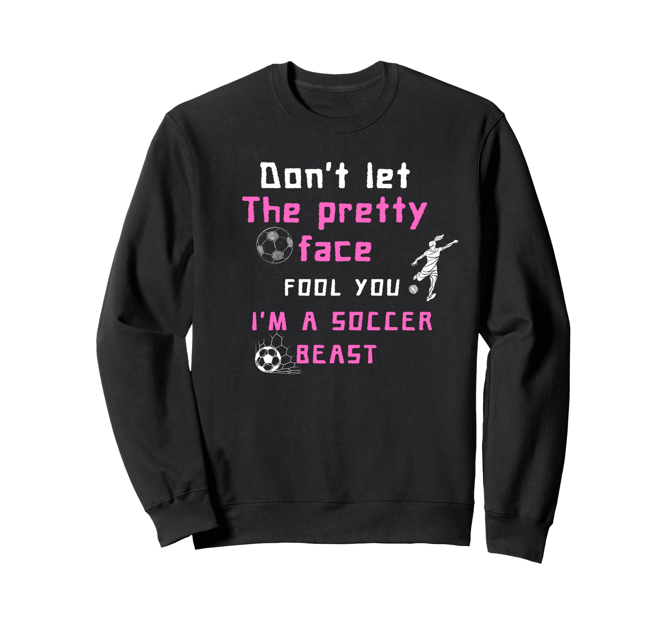Mom Soccer Player Coach Sweatshirt - Casual Everyday Wear for Adults - T-Shirt, Sweatshirt, Hoodie