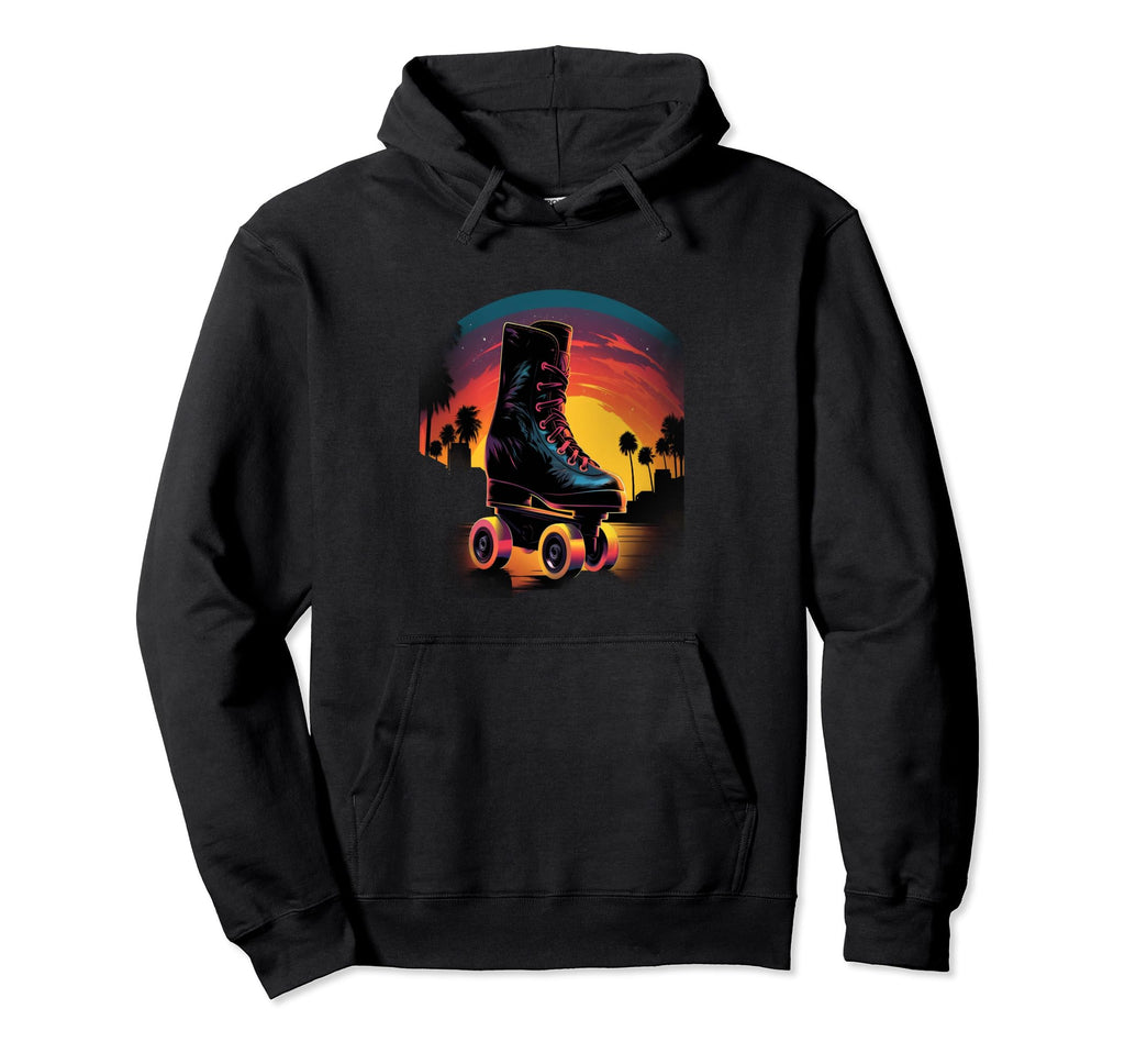 Roller Skates Roller Skating Skater 70S Hoodie - Custom Art Print Unisex - T-Shirt, Sweatshirt, Hoodie