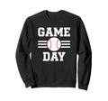 Game Day Mom Baseball Mom Fan Day Sweatshirt - Casual Everyday Wear Unisex - T-Shirt, Sweatshirt, Hoodie