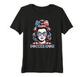 Womens Patriotic Soccer Mom T-Shirt - Casual Everyday Wear Men Women - T-Shirt, Sweatshirt, Hoodie