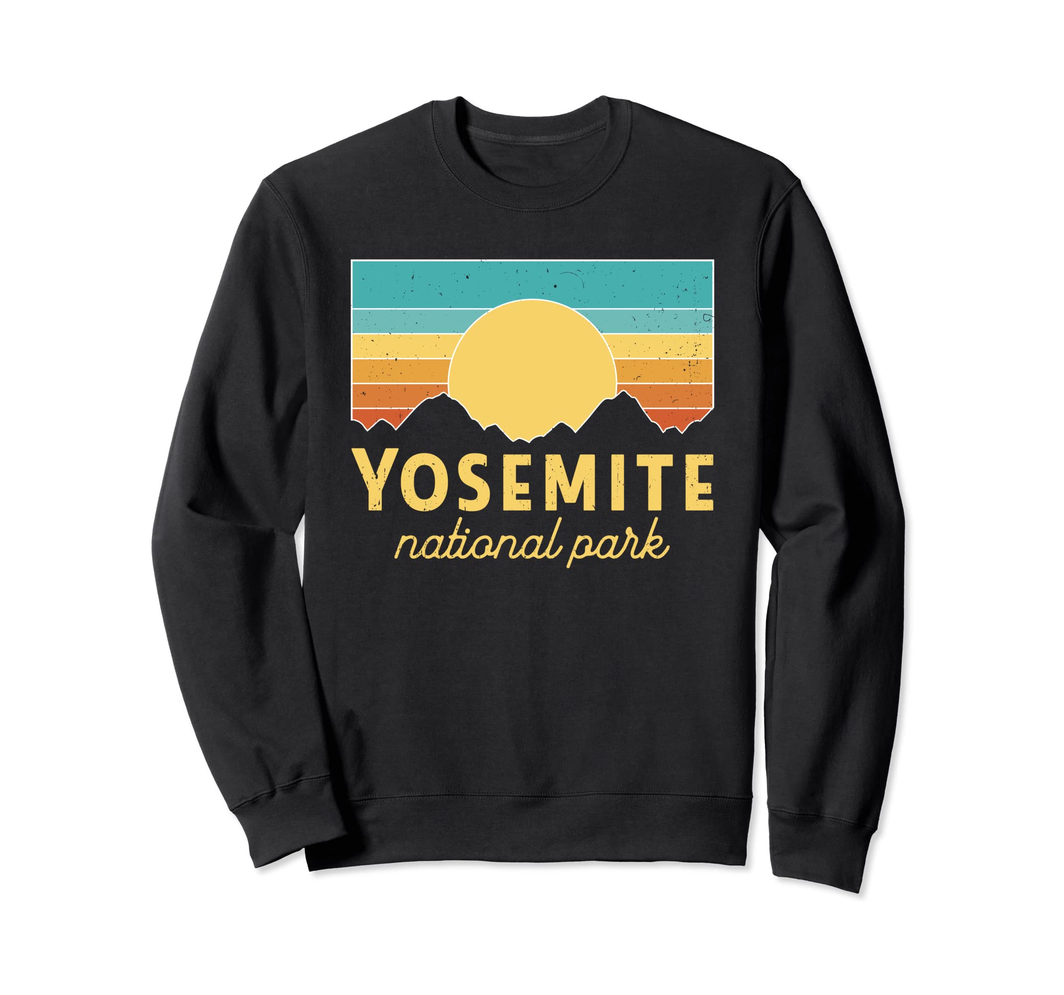 Yosemite National Park Nature Sunset Sweatshirt - Fun Novelty Design Unisex - T-Shirt, Sweatshirt, Hoodie