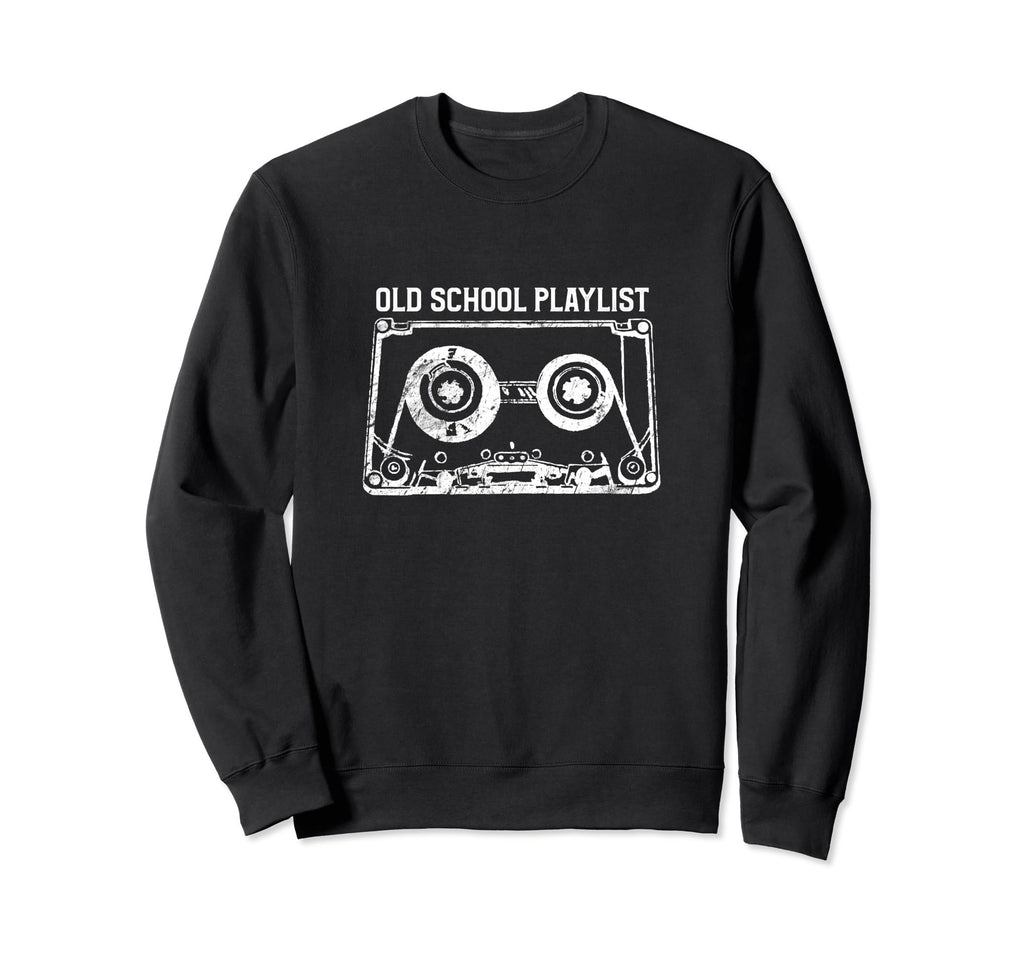 Music Cassette Tape Mixtape Sweatshirt - Novelty Apparel Unisex - T-Shirt, Sweatshirt, Hoodie