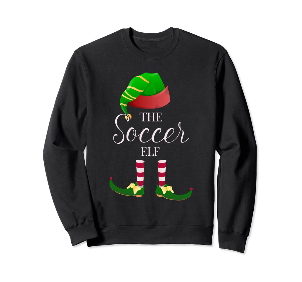 Soccer Elf Funny Family Sweatshirt - Streetwear Style Unisex - T-Shirt, Sweatshirt, Hoodie