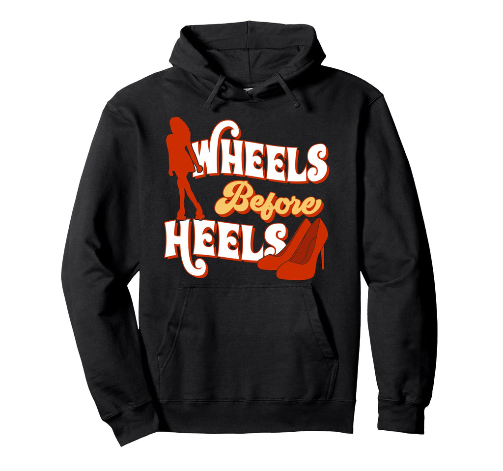 Roller Skating Skate 1970S Wheels Before Hoodie - Graphic Print Men Women - T-Shirt, Sweatshirt, Hoodie