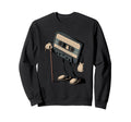 Old Cassette Player Music Tape Sweatshirt - Trendy Graphic for Adults - T-Shirt, Sweatshirt, Hoodie