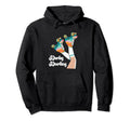 Derby Darling 70S 80S Roller Derby Hoodie - Fun Novelty Design Men Women - T-Shirt, Sweatshirt, Hoodie