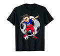 Dabbing Soccer Haiti Football Fans T-Shirt - Streetwear Style for Adults - T-Shirt, Sweatshirt, Hoodie
