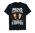 Soccer Dad Fueled Coffee T-Shirt - Aesthetic Graphic Unisex - T-Shirt, Sweatshirt, Hoodie