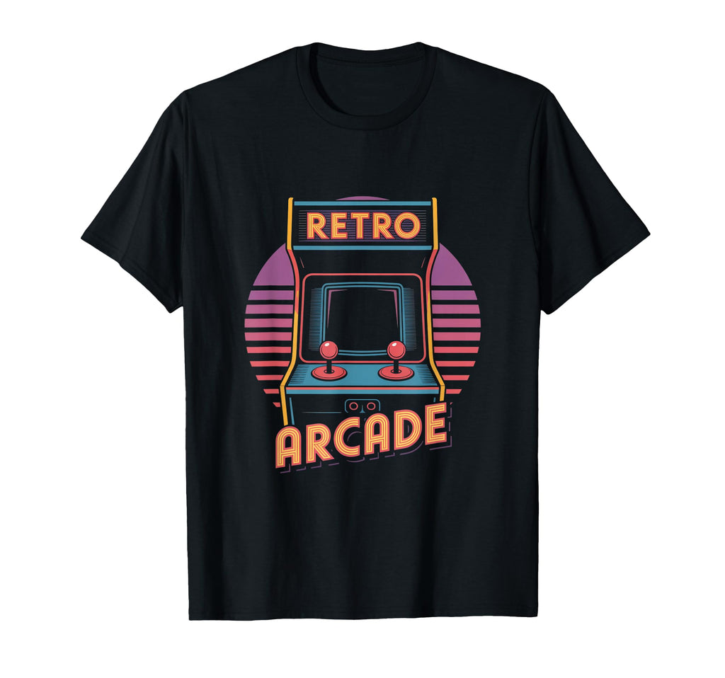 Arcade Gamer Coin Op Cabinet T-Shirt - Casual Everyday Wear Unisex - T-Shirt, Sweatshirt, Hoodie