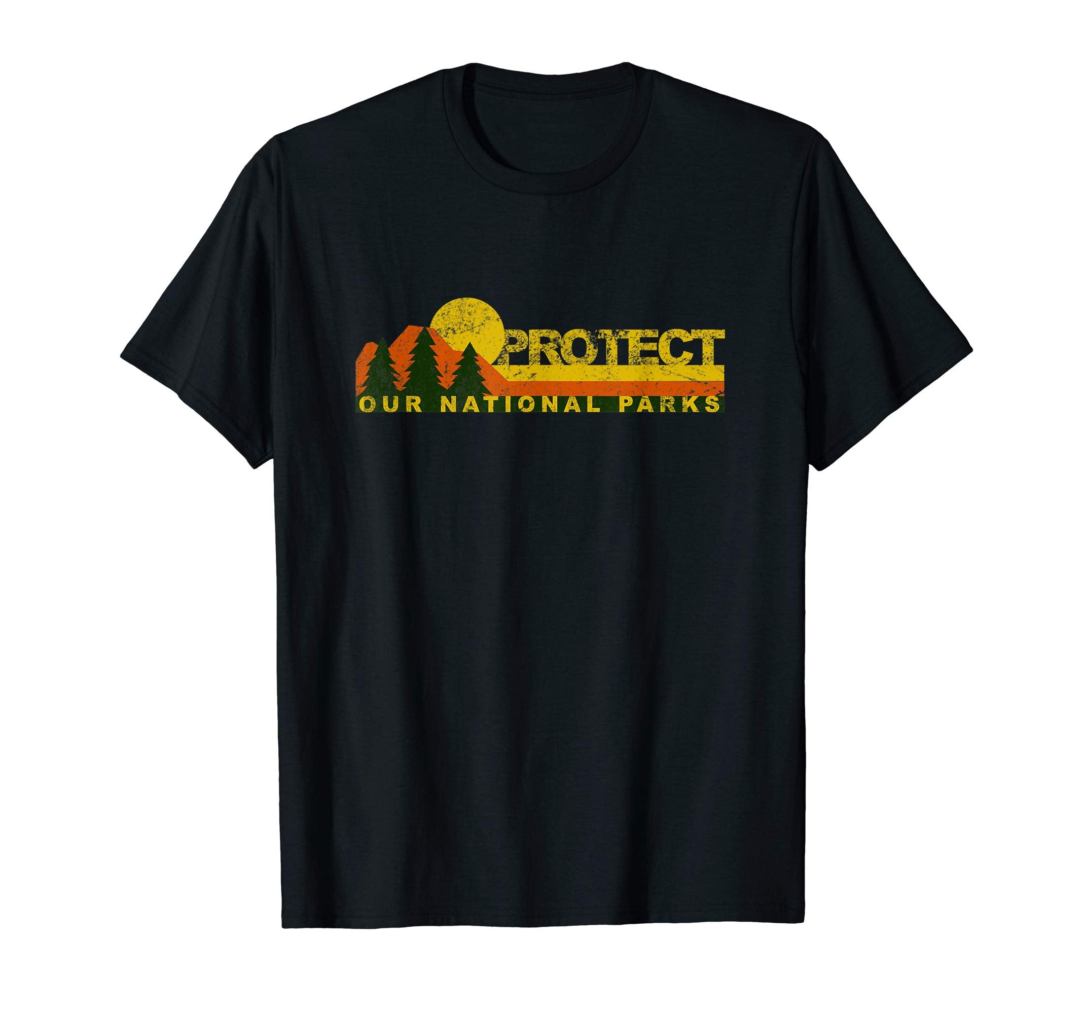 Protect Our National Parks Nature Loving T-Shirt - Minimalist Print Unisex - T-Shirt, Sweatshirt, Hoodie