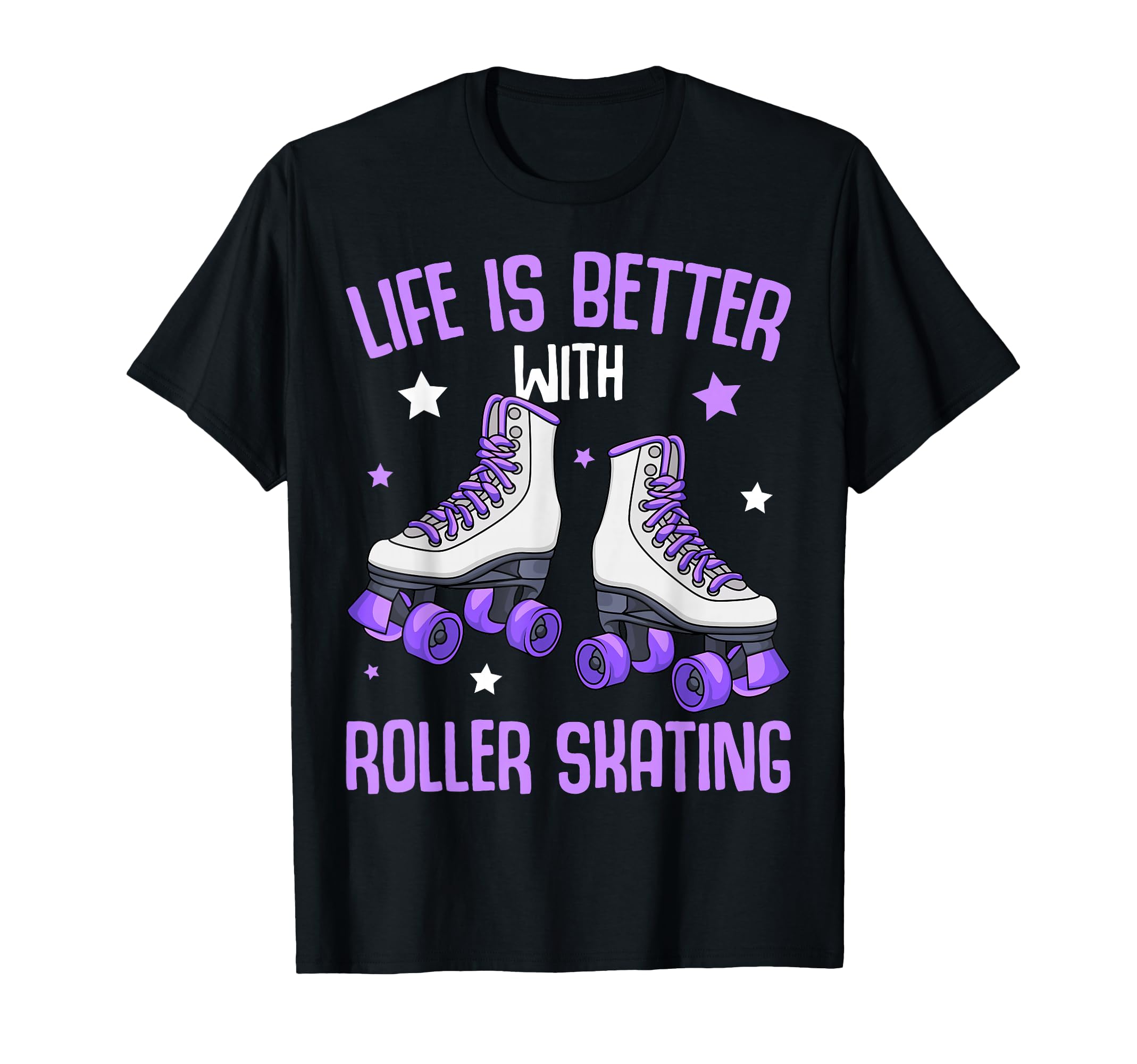 Roller Skates Roller Roller Skates T-Shirt - Minimalist Print Unisex - T-Shirt, Sweatshirt, Hoodie