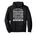 Soccer Coach Gift Funny Thank You Hoodie - Fun Novelty Design Men Women - T-Shirt, Sweatshirt, Hoodie