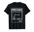 Arcade Game Machine Press Start Coin T-Shirt - Casual Everyday Wear Unisex - T-Shirt, Sweatshirt, Hoodie