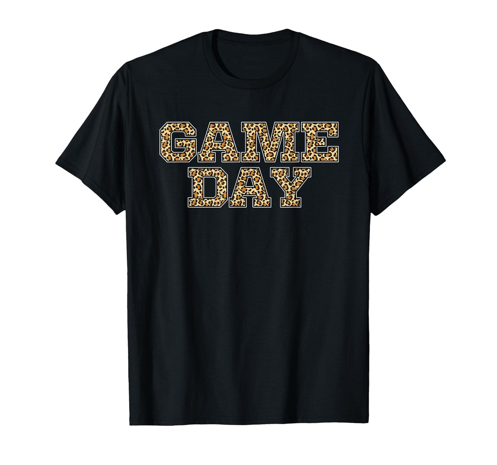 Game Day Leopard Animal Sports Soccer T-Shirt - Unique Graphic for Adults - T-Shirt, Sweatshirt, Hoodie