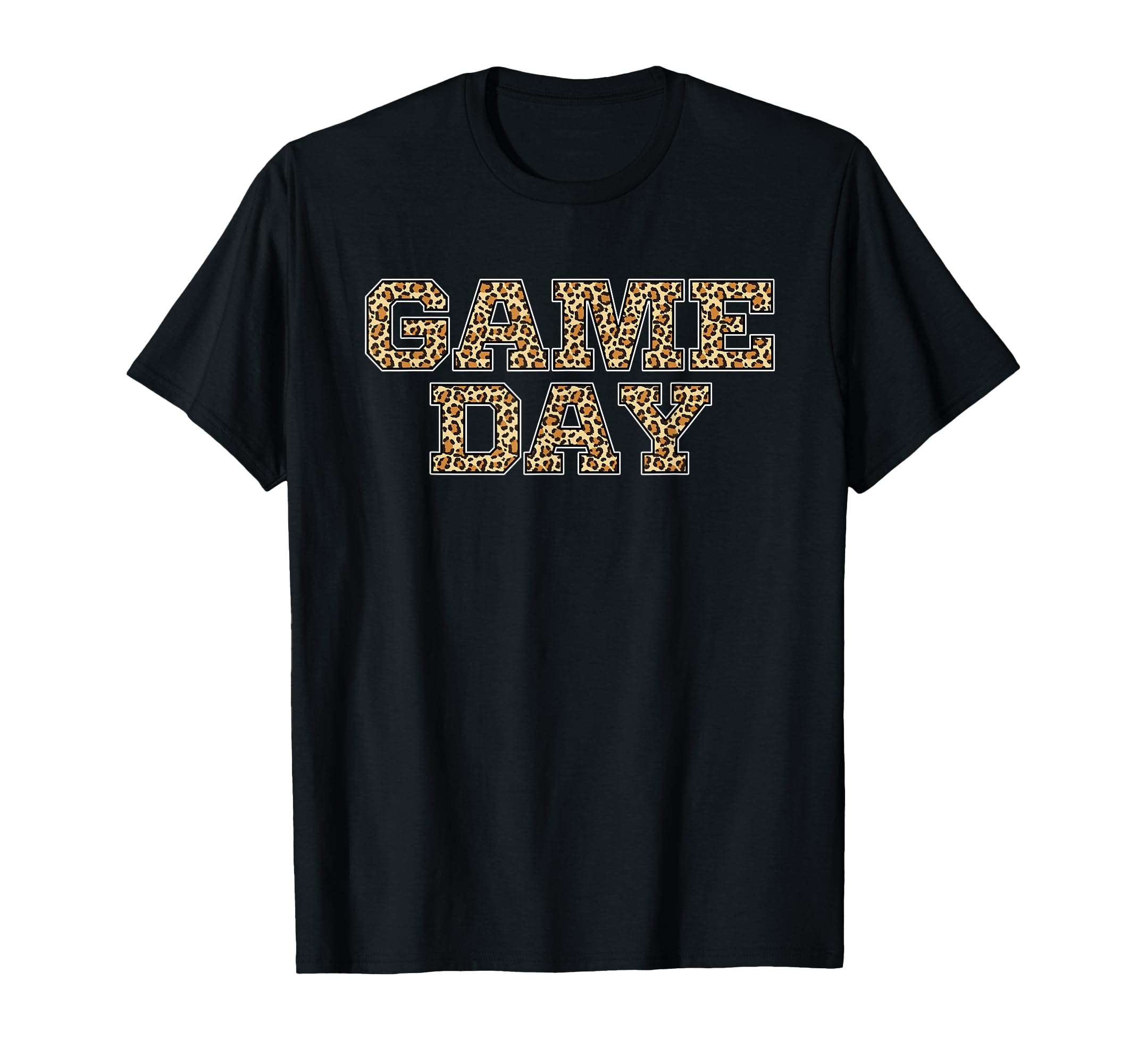Game Day Leopard Animal Sports Soccer T-Shirt - Unique Graphic for Adults - T-Shirt, Sweatshirt, Hoodie
