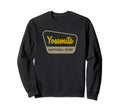 Yosemite National Park Two Tone Sign Sweatshirt - Trendy Graphic for Adults - T-Shirt, Sweatshirt, Hoodie