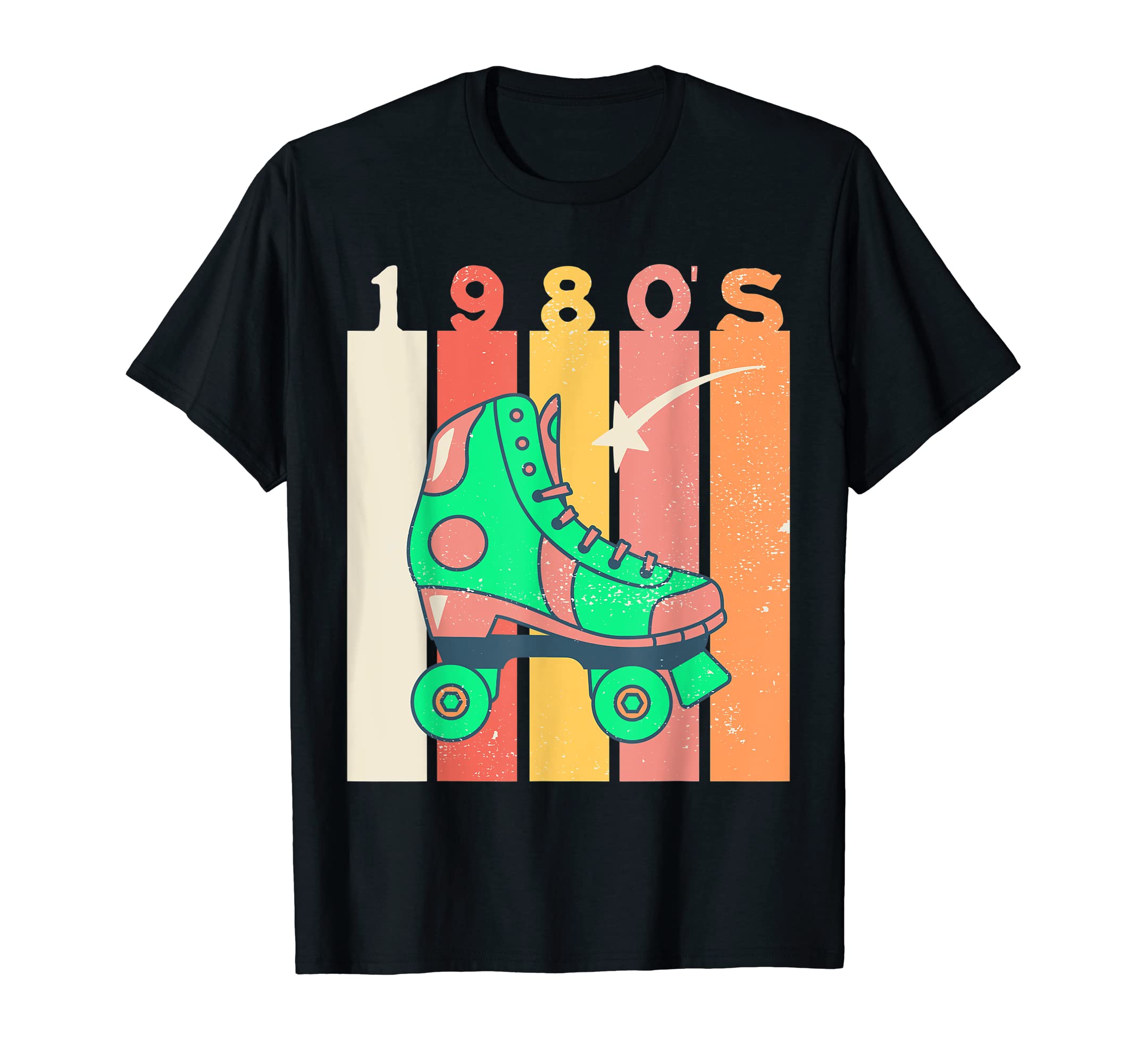 Fun 80S Roller Skates Derby Disco Party T-Shirt - Aesthetic Graphic Unisex - T-Shirt, Sweatshirt, Hoodie