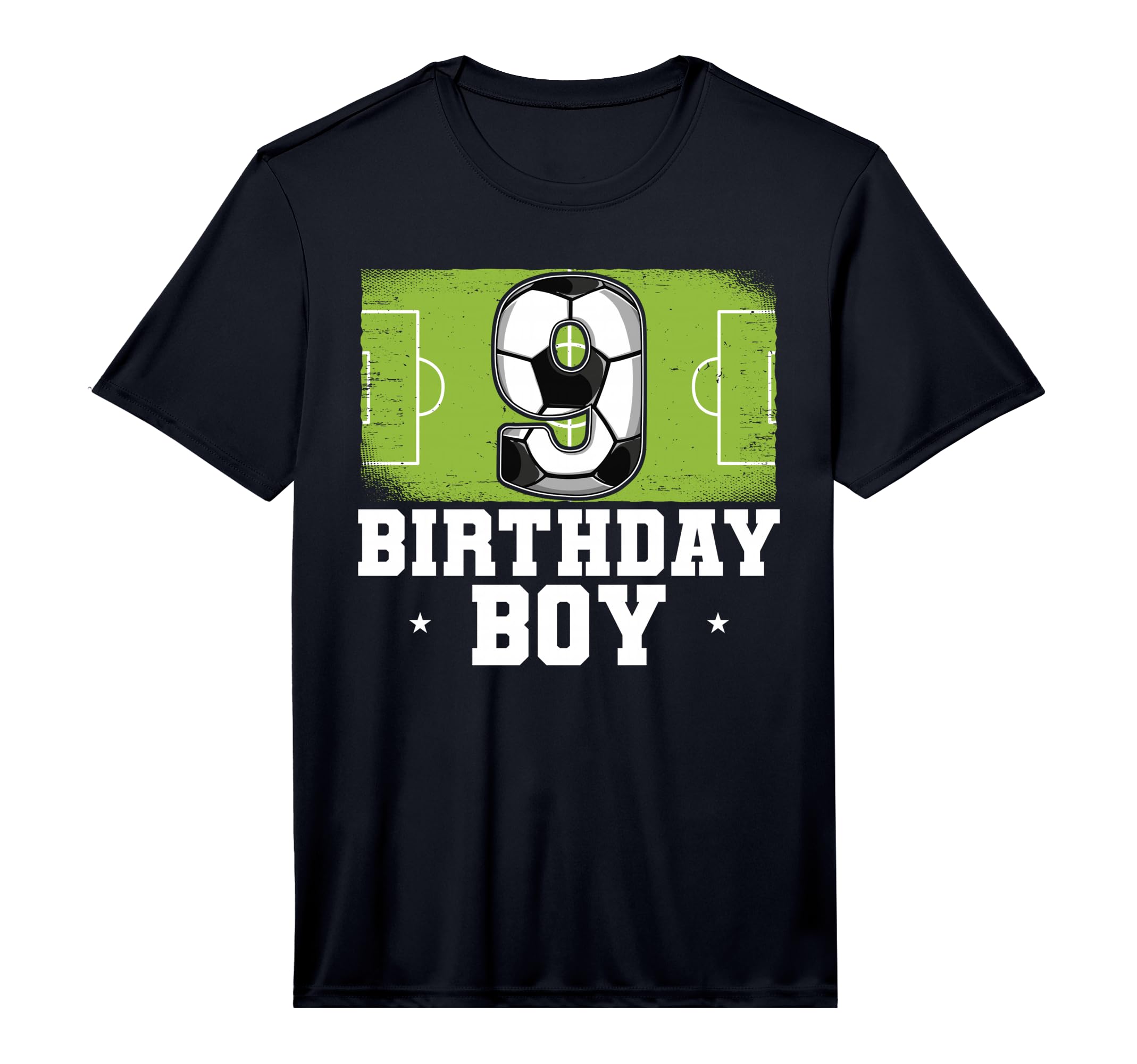 9Th Birthday Soccer Performance T-Shirt - Casual Everyday Wear Unisex - T-Shirt, Sweatshirt, Hoodie