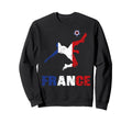 France Soccer Football Game Player Sweatshirt - Aesthetic Graphic Unisex - T-Shirt, Sweatshirt, Hoodie