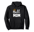 Soccer Ball Mom Funny Sports Lover Moms Hoodie - Trendy Graphic Unisex - T-Shirt, Sweatshirt, Hoodie