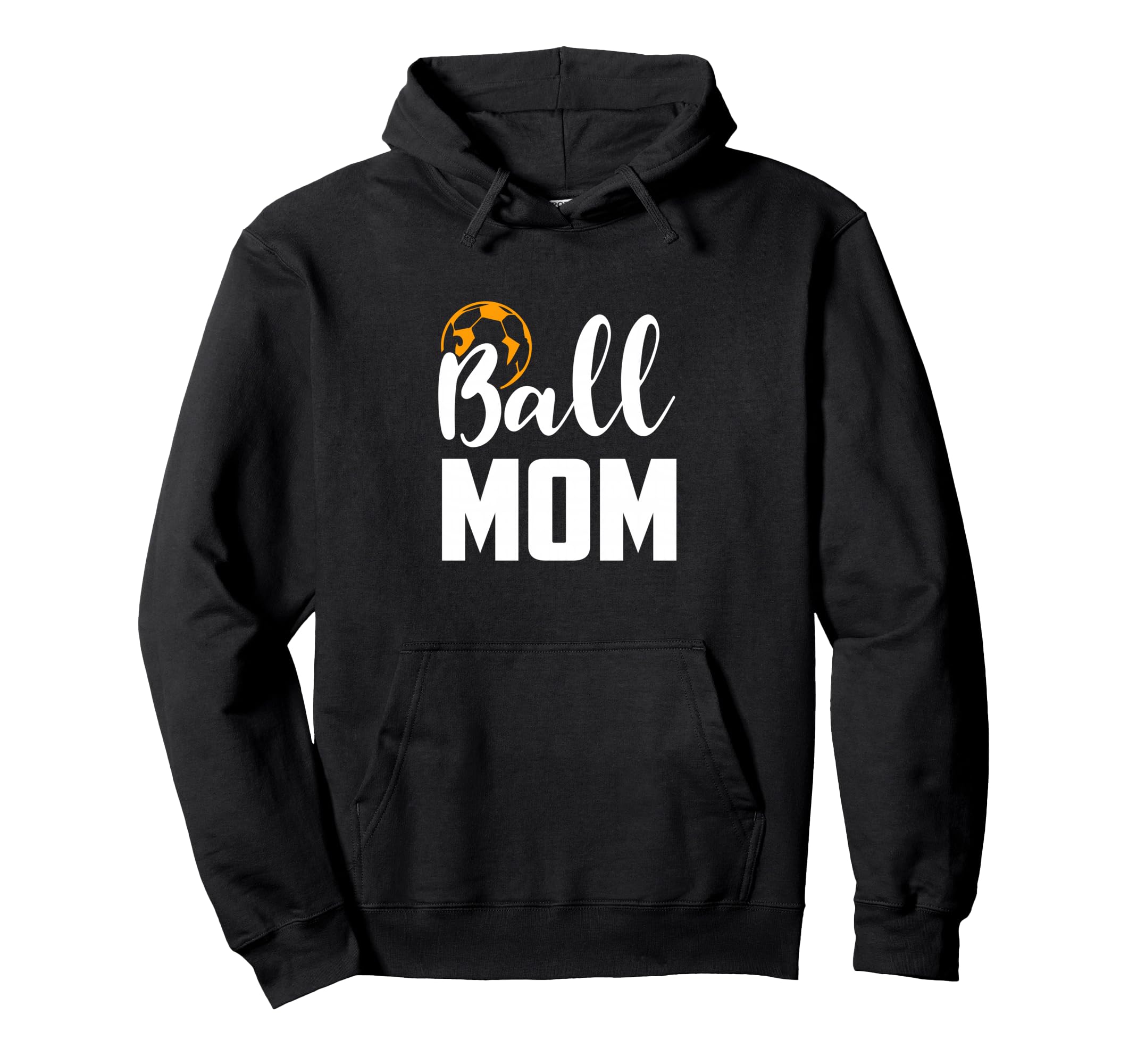 Soccer Ball Mom Funny Sports Lover Moms Hoodie - Aesthetic Graphic Unisex - T-Shirt, Sweatshirt, Hoodie