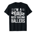 Busy Raising Ballers Soccer Dad Soccer T-Shirt - Graphic Print Men Women - T-Shirt, Sweatshirt, Hoodie
