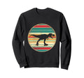 Rex Roller Skating Dinosaur Fun Sweatshirt - Unique Graphic Men Women - T-Shirt, Sweatshirt, Hoodie