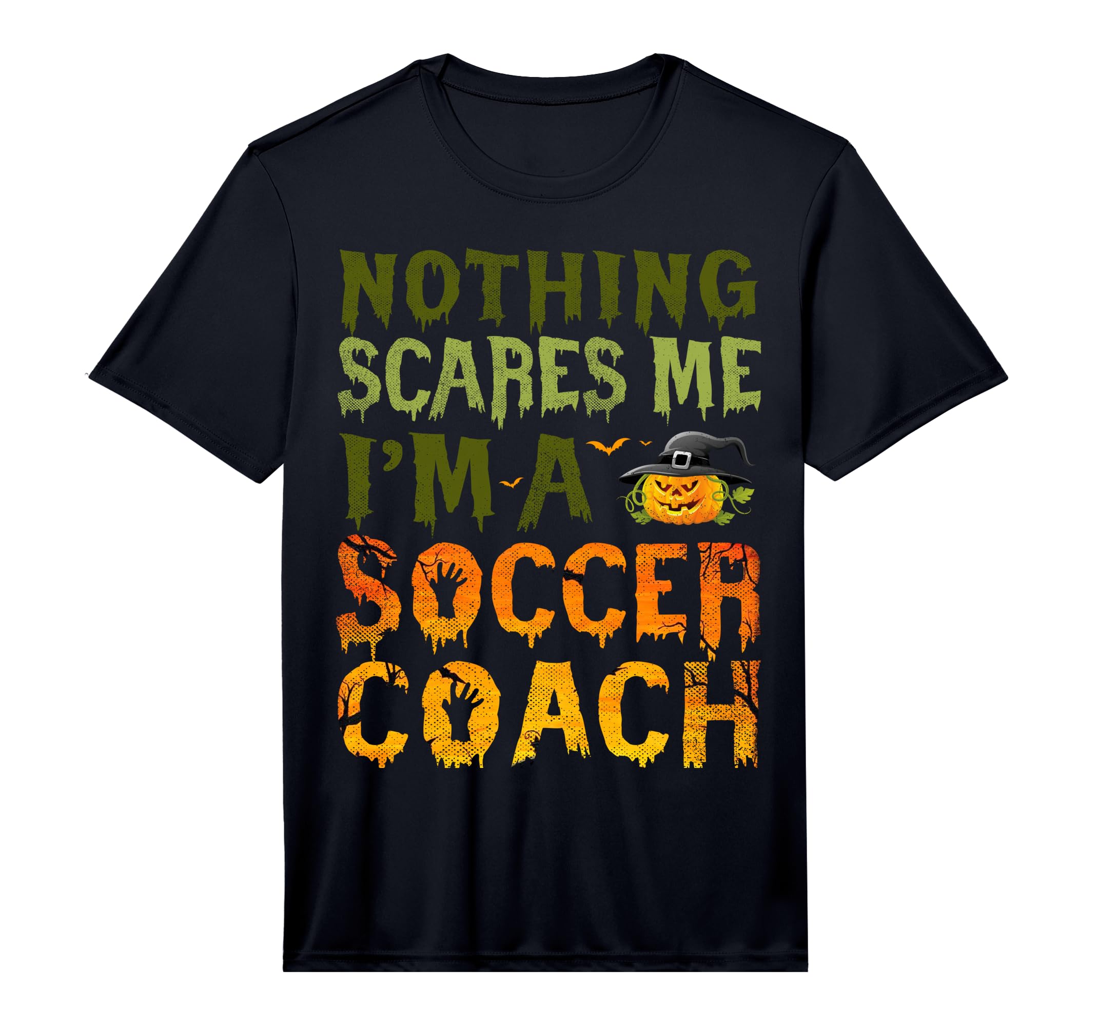 Mens Nothing Scares Me Im Soccer T-Shirt - Custom Art Print for Adults - T-Shirt, Sweatshirt, Hoodie