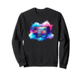 Boombox Old School 80S Music Hip Hop Sweatshirt - Fun Novelty Design Unisex - T-Shirt, Sweatshirt, Hoodie
