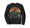 Zion Utah Beehive State National Sweatshirt - Aesthetic Graphic for Adults - T-Shirt, Sweatshirt, Hoodie