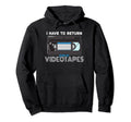 Vhs Gift Video Cassette Tape Collector Hoodie - Novelty Apparel for Adults - T-Shirt, Sweatshirt, Hoodie