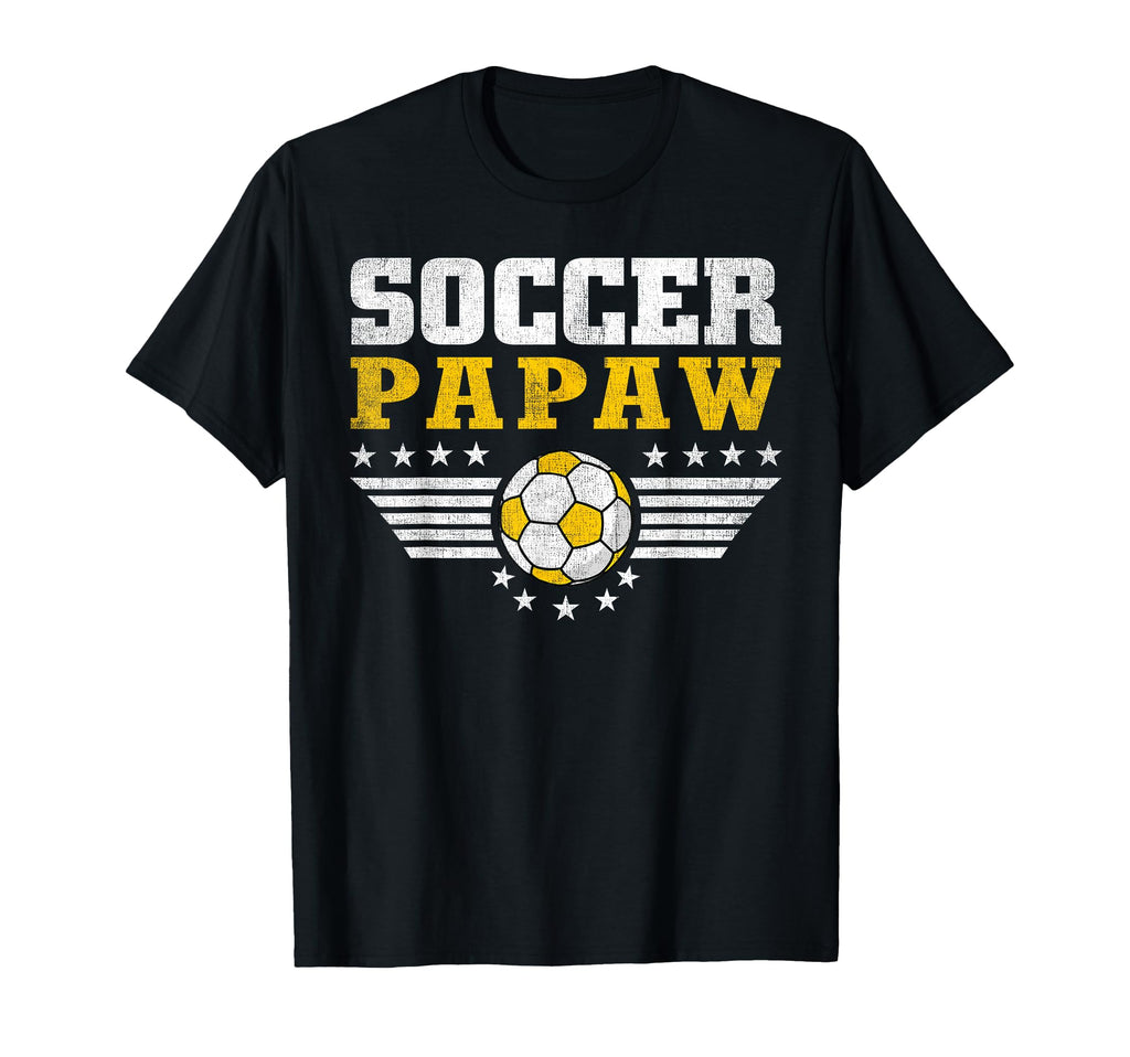 Soccer Papaw Funny Sports Players Papaw T-Shirt - Unique Graphic Men Women - T-Shirt, Sweatshirt, Hoodie