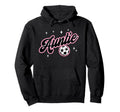 Soccer Auntie Funny Soccer Player Auntie Hoodie - Aesthetic Graphic Unisex - T-Shirt, Sweatshirt, Hoodie