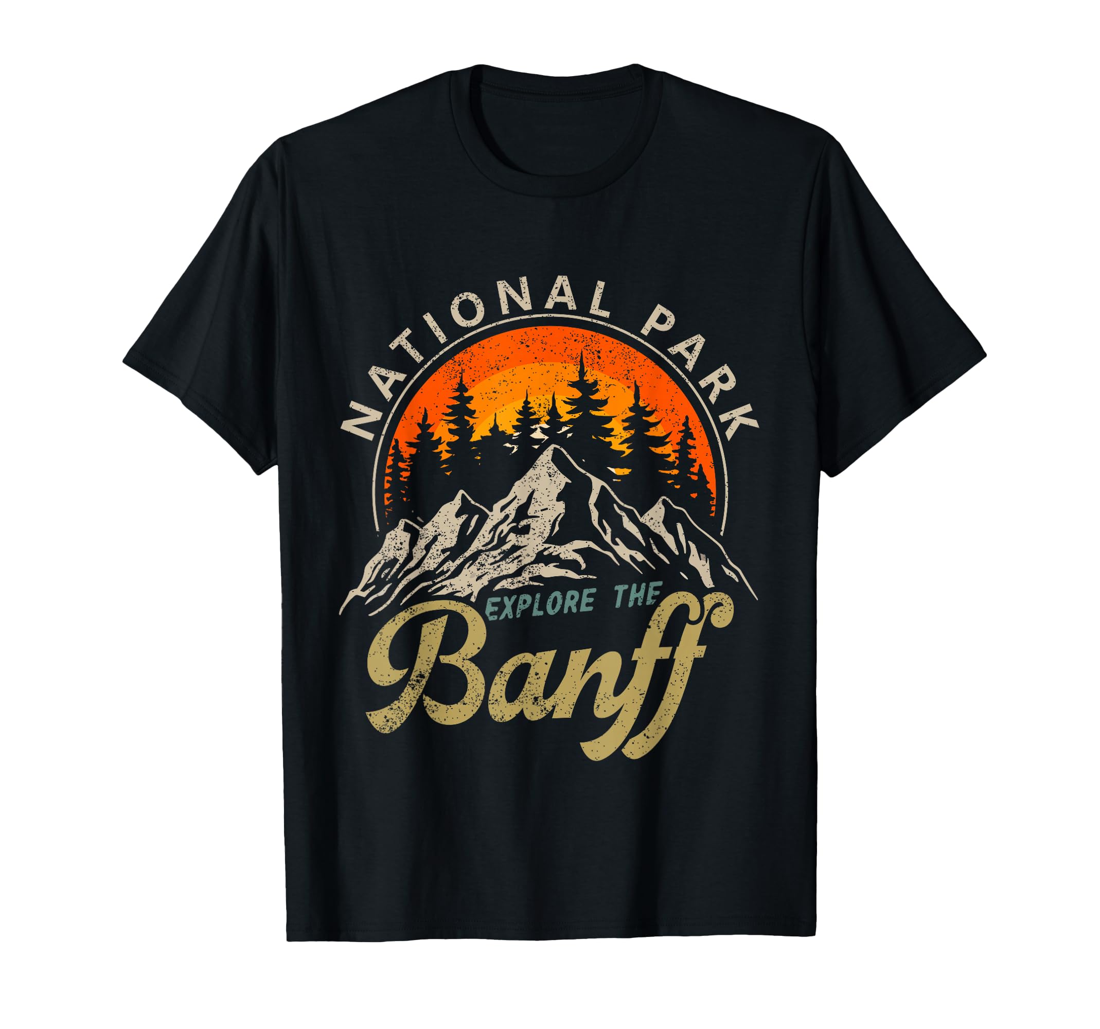 Banff Canadian National Park T-Shirt - Custom Art Print for Adults - T-Shirt, Sweatshirt, Hoodie