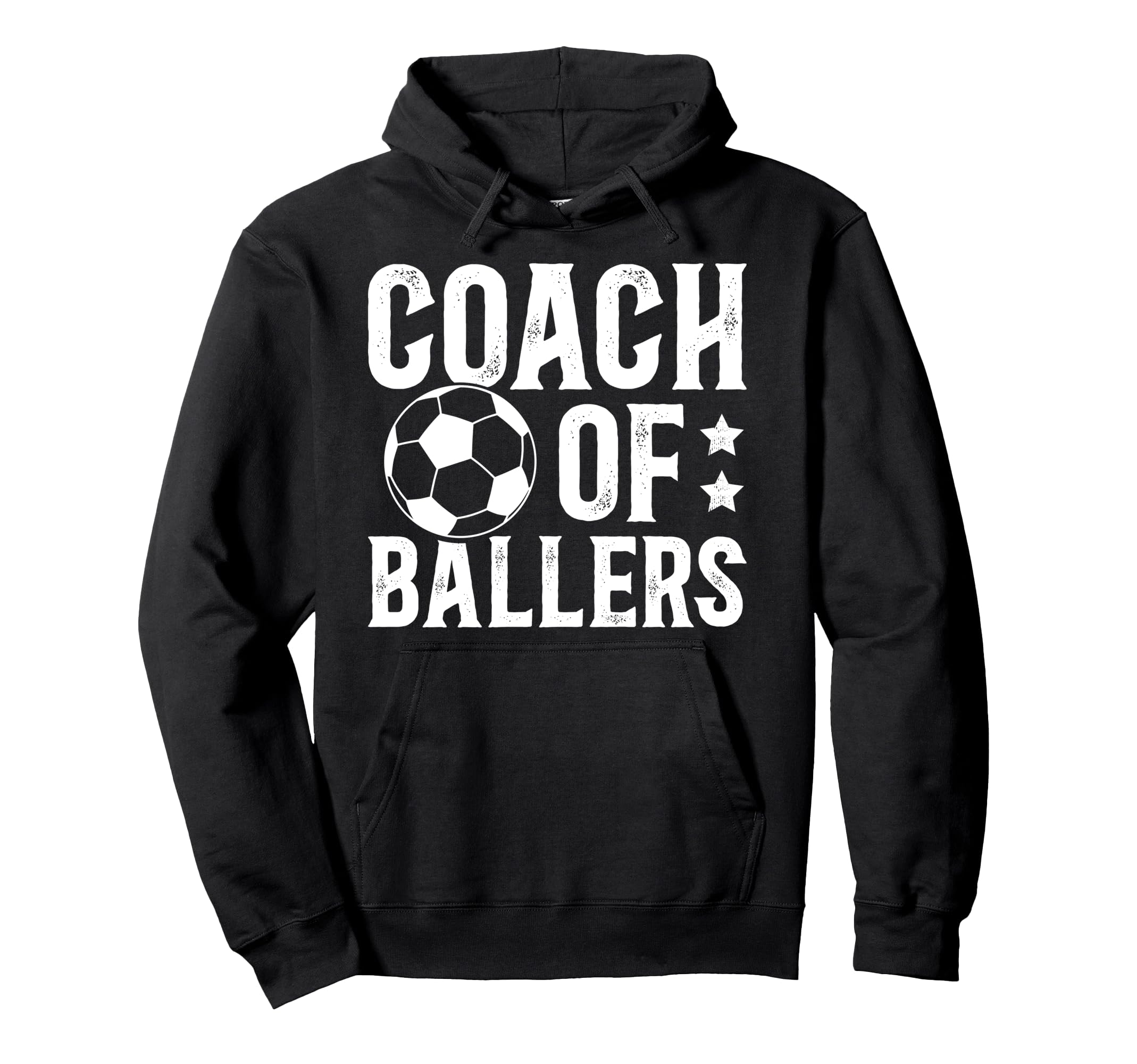 Coach Ballers Soccer Coach Soccer Hoodie - Graphic Print for Adults - T-Shirt, Sweatshirt, Hoodie