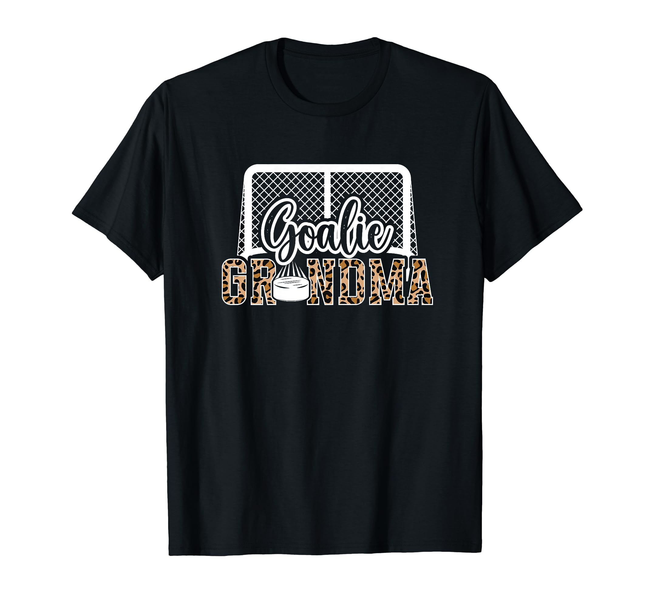 Ice Hockey Goalie Grandma Hockey T-Shirt - Casual Everyday Wear Unisex - T-Shirt, Sweatshirt, Hoodie