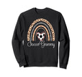 Soccer Grammy Boho Rainbow Funny Sweatshirt - Streetwear Style for Adults - T-Shirt, Sweatshirt, Hoodie