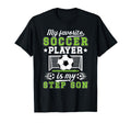 Proud Soccer Step Dad Soccer Player T-Shirt - Unique Graphic Unisex - T-Shirt, Sweatshirt, Hoodie