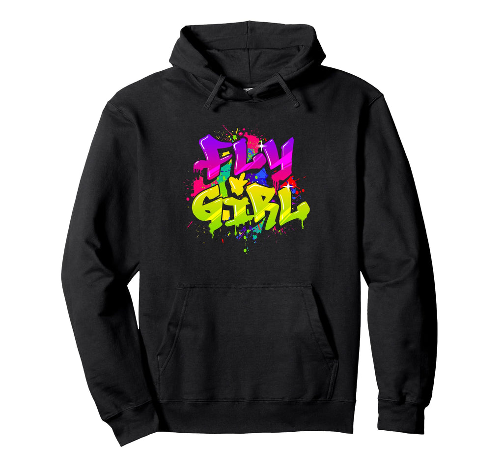 Fly 80S 90S Old School Hip Hop Dance Hoodie - Streetwear Style for Adults - T-Shirt, Sweatshirt, Hoodie