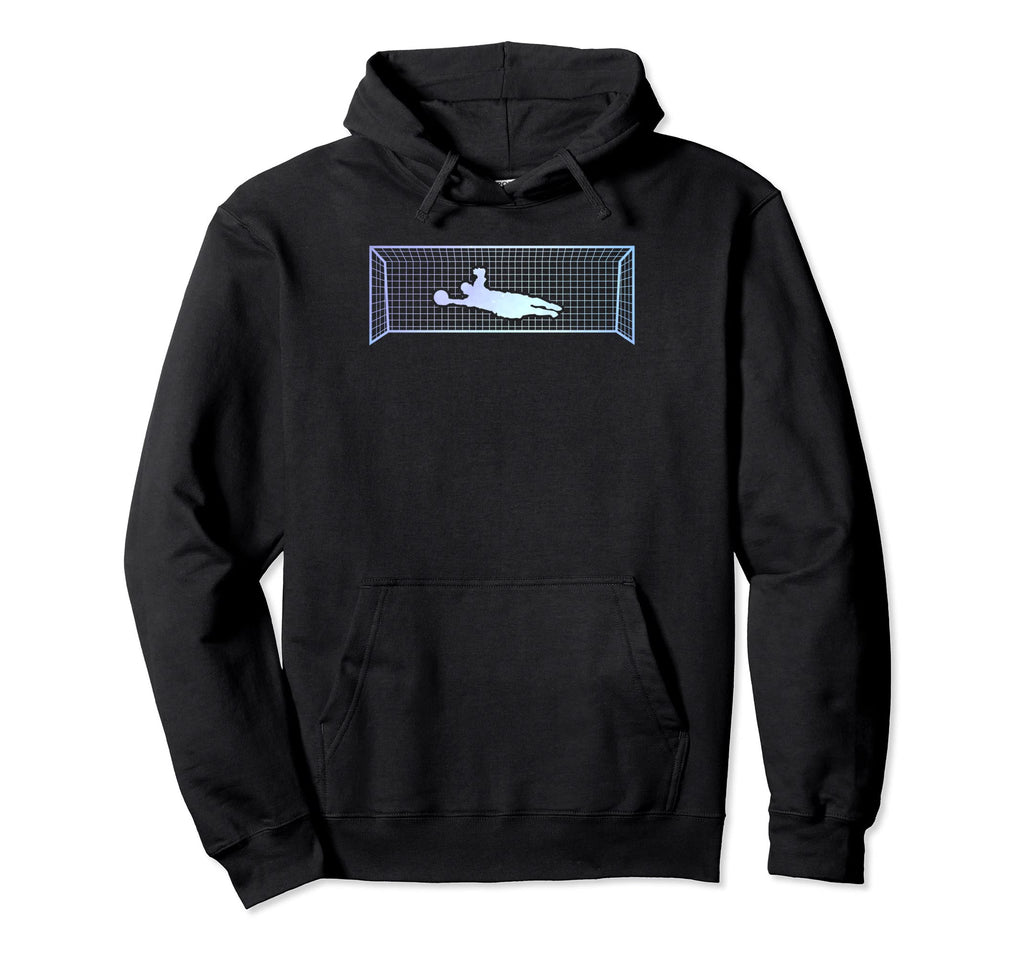 Soccer Goal Keeper Soccer Player Hoodie - Aesthetic Graphic Unisex - T-Shirt, Sweatshirt, Hoodie