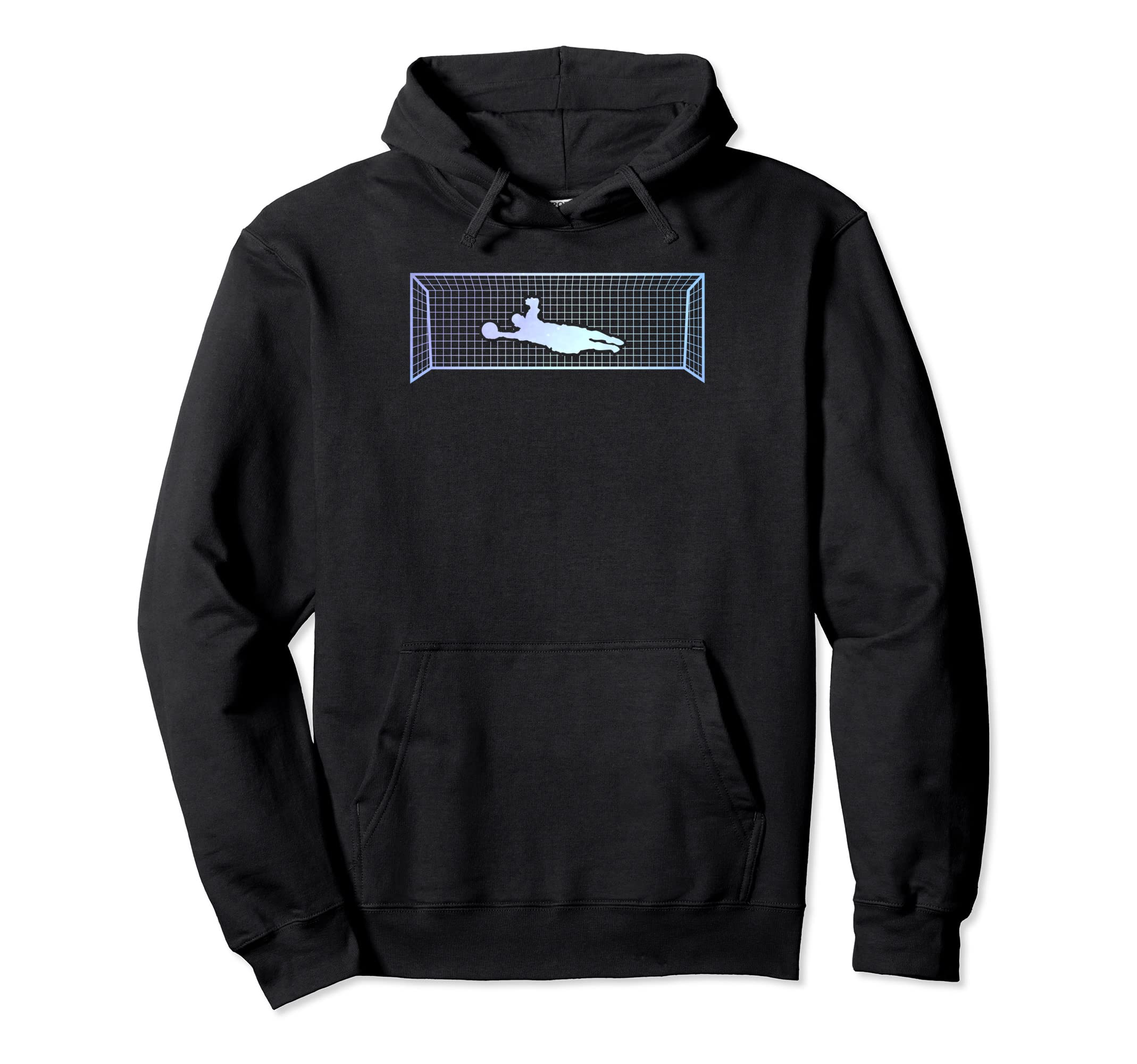Soccer Goal Keeper Soccer Player Hoodie - Aesthetic Graphic Unisex - T-Shirt, Sweatshirt, Hoodie