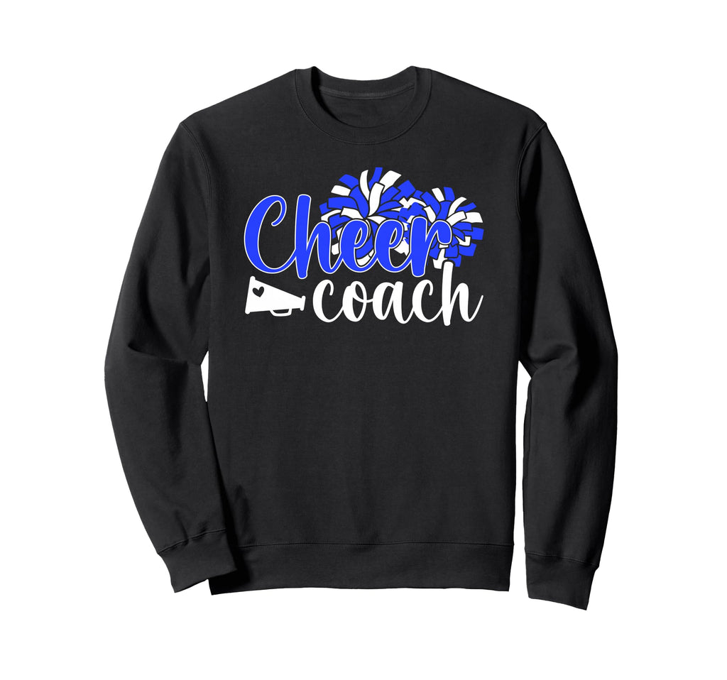 Cheer Coach Cheerleader Coach Sweatshirt - Aesthetic Graphic for Adults - T-Shirt, Sweatshirt, Hoodie