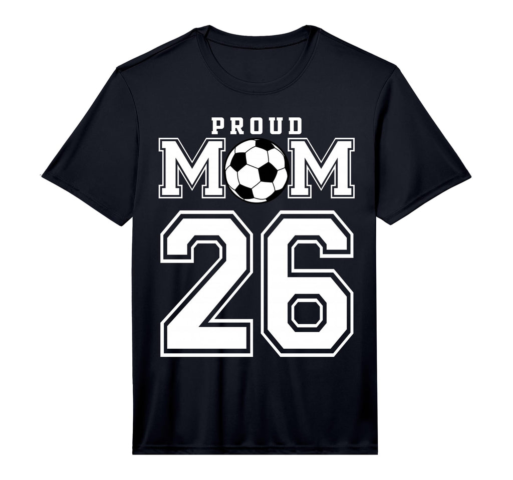 Number 26 Custom Proud Soccer Futbol T-Shirt - Graphic Print for Adults - T-Shirt, Sweatshirt, Hoodie