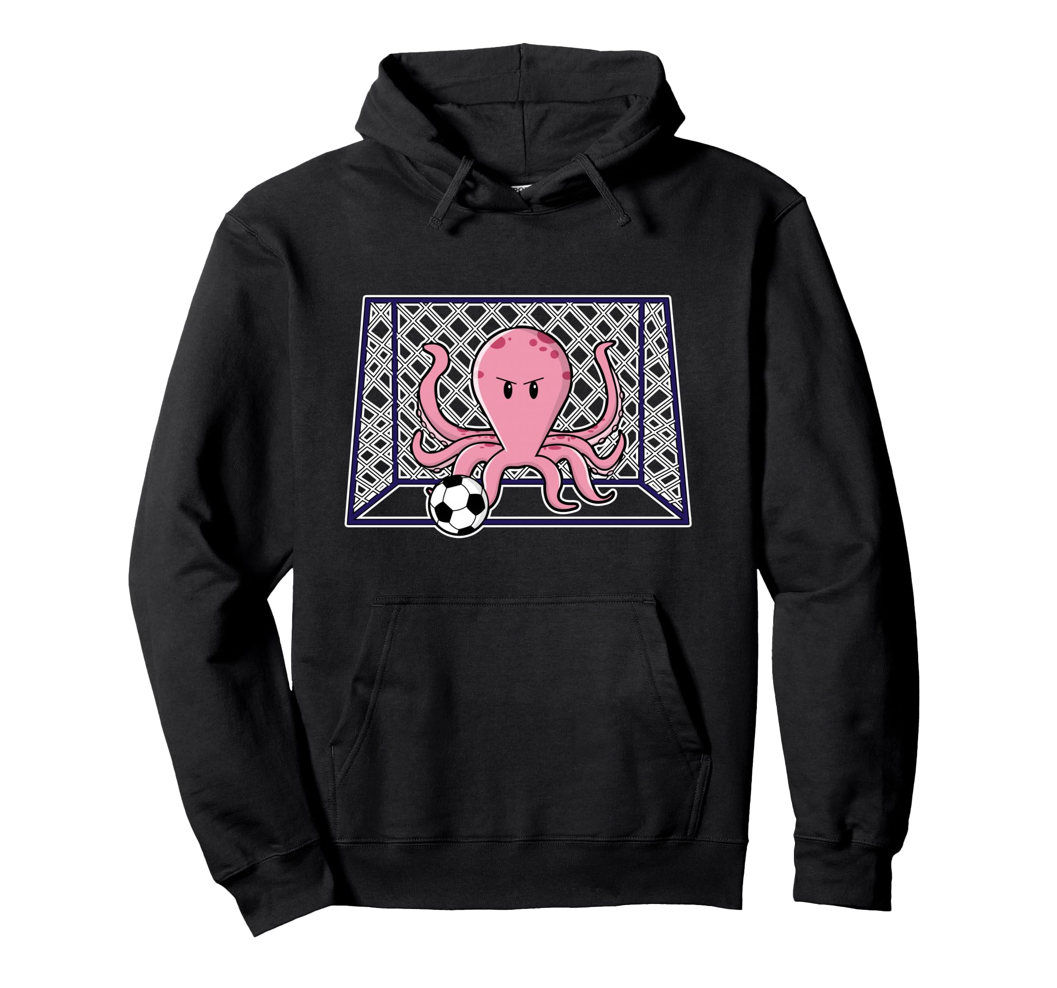 Octopus Goalkeeper Soccer Sports Hoodie - Streetwear Style Unisex - T-Shirt, Sweatshirt, Hoodie