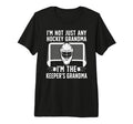 Im Hockey Keeper Grandma Hockey T-Shirt - Streetwear Style for Adults - T-Shirt, Sweatshirt, Hoodie
